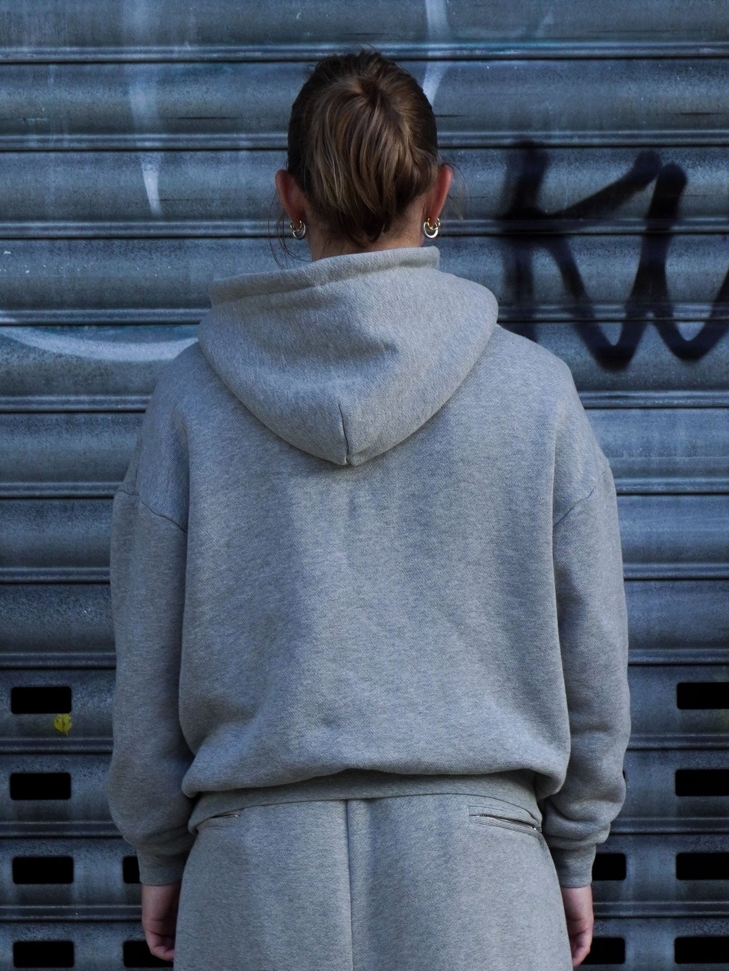 SOLO ZIP UP - GREY