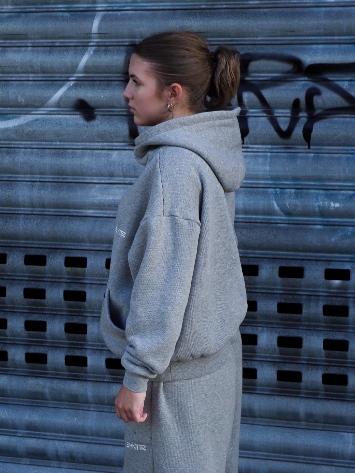 SOLO ZIP UP - GREY