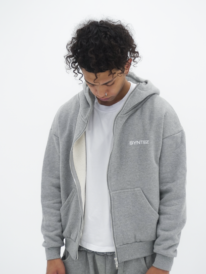 SOLO ZIP UP - GREY
