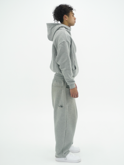 SOLO ZIP UP - GREY