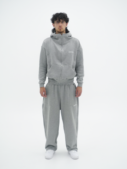 SOLO STRAIGHT SWEATPANTS - GREY
