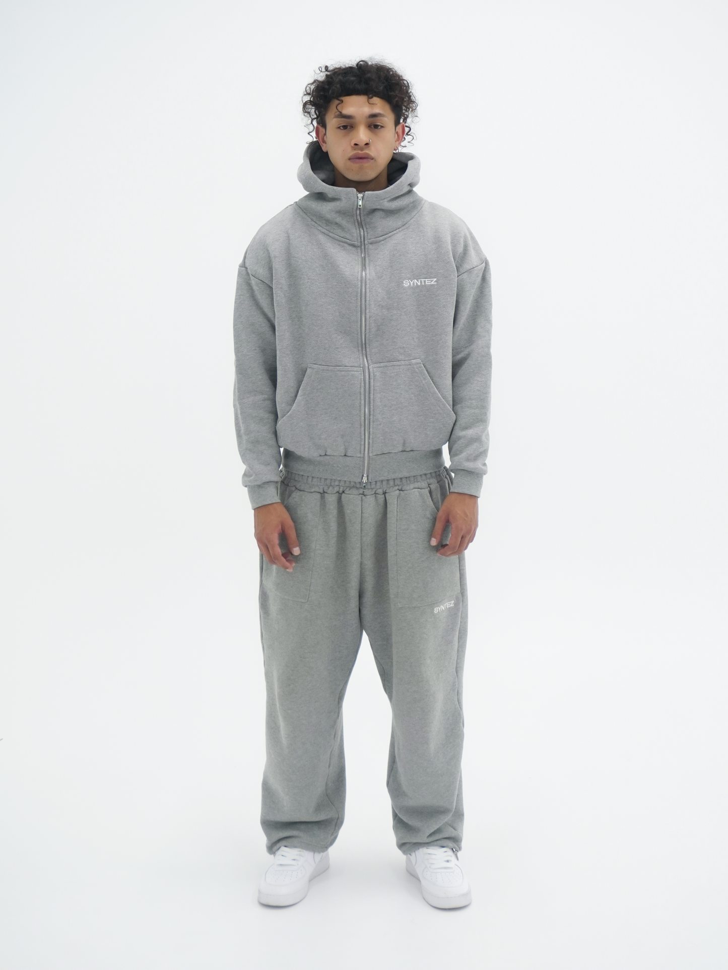 SOLO ZIP UP - GREY