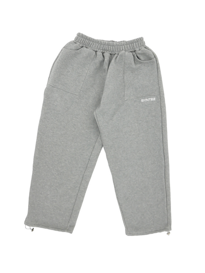 SOLO STRAIGHT SWEATPANTS - GREY
