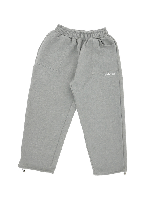 SOLO STRAIGHT SWEATPANTS - GREY
